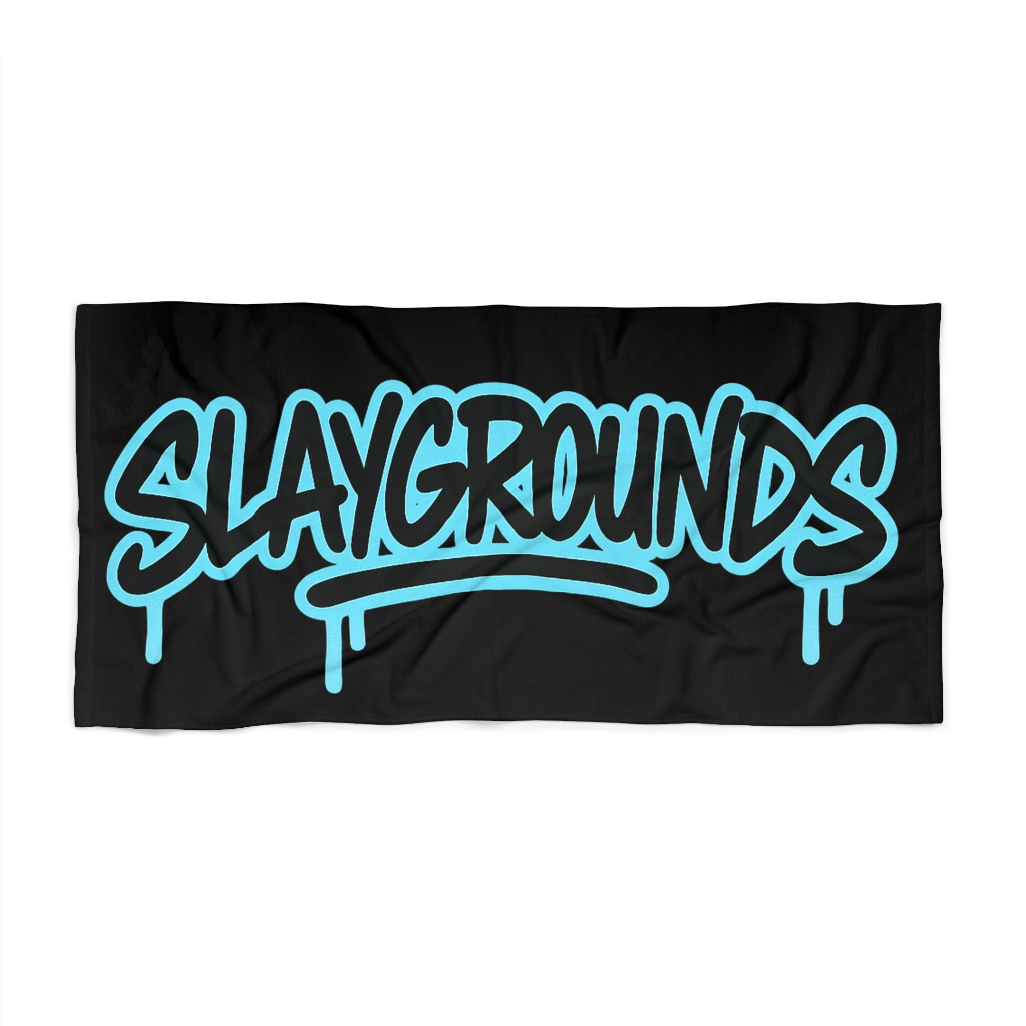 "Slaygrounds beach towel "